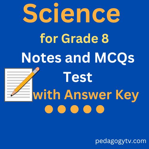 Notes Science Grade 8 All Units Q/A Form